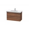 Тумба под раковину, Duravit, Durastyle, шгв 1000*453*610, раковина-необходимо заказать, цвет-орех натуральный