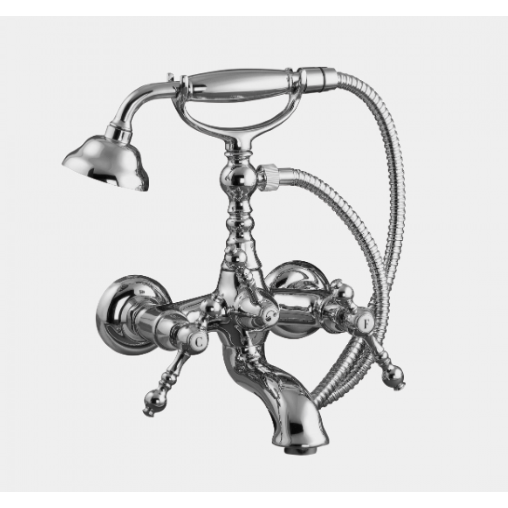 Смеситель для ванны и душа, Fima Carlo Frattini, Epoque, цвет-золото