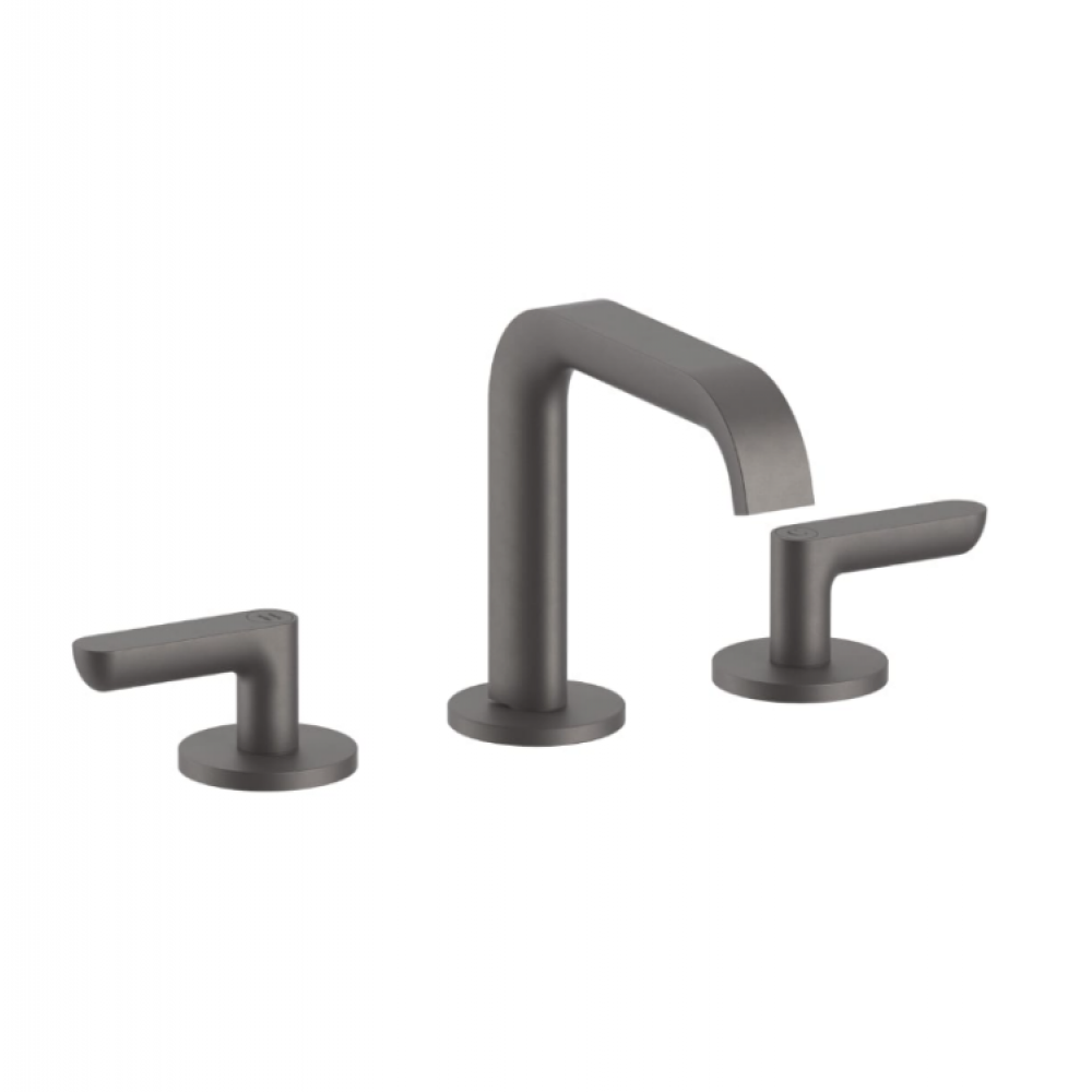 Смеситель для раковины, Fantini, Icona Deco, цвет-Gun Metal Matt PVD