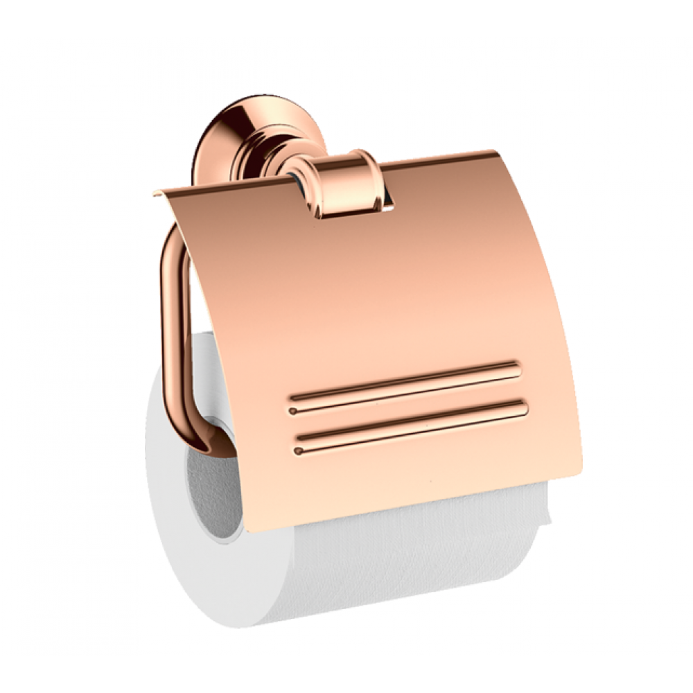 Бумагодержатель, Axor, Axor Montreux, шгв 130*60*79, цвет-полированное красное золото