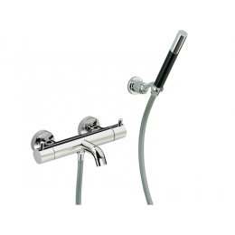 Смеситель для ванны и душа, Cisal, Nuova Less, цвет-Matt Black