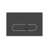 Клавиша смыва, Smartflow, для унитаза, шгв 245*9,5*160, цвет-черный матовый (Matt Black, Nero Opaco)