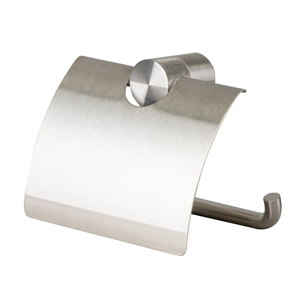 Бумагодержатель, Splendy, Passion, с крышкой, шгв 150*49*111, цвет-никель брашированный