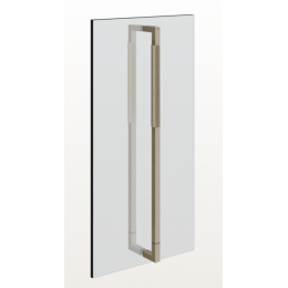 Ручка, Gessi, Shower outfit. DIAMANTATO, двойная, цвет-Finox Brushed Nickel