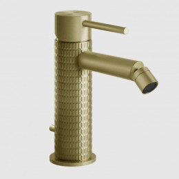 Смеситель для биде, Gessi, 316 Meccanica, цвет-Brushed Brass PVD