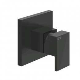 Смеситель для душа, Gessi, Rettangolo, на 1 потребитель, цвет-черный матовый