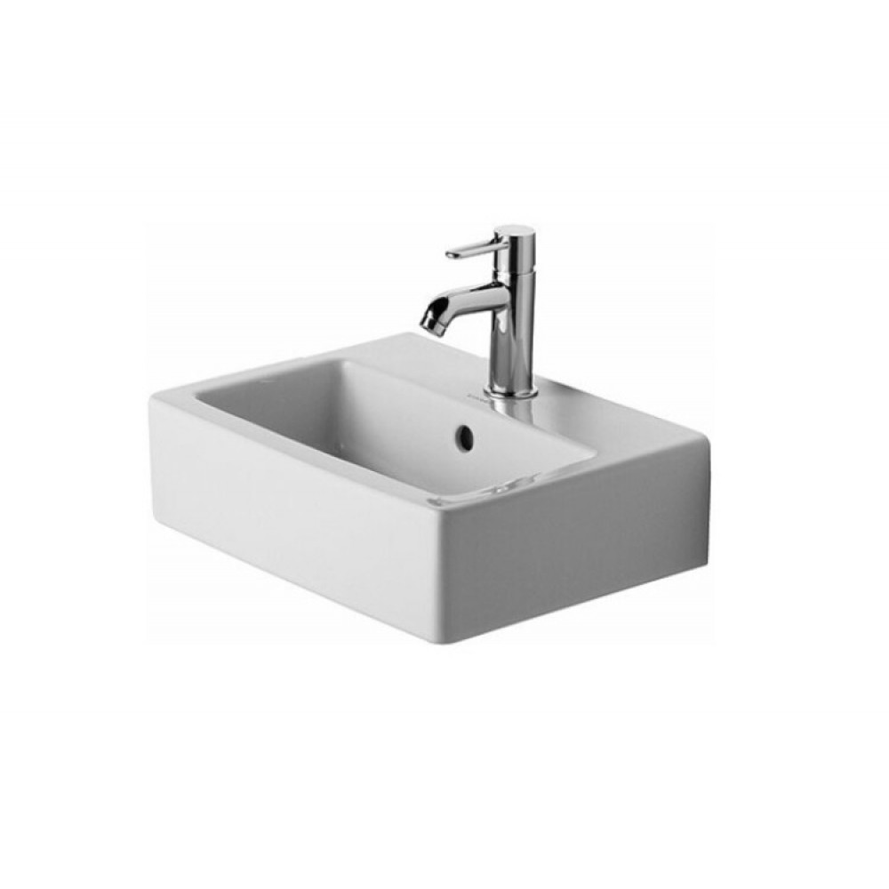 Раковина, Duravit, Vero, шгв 450*350*160, отверстия для смесителя-1, цвет-белый
