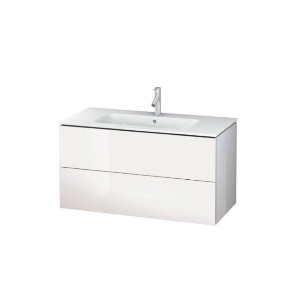 Тумба под раковину, Duravit, L-Cube, шгв 1020*481*550, раковина-необходимо заказать, цвет-белый глянцевый лак