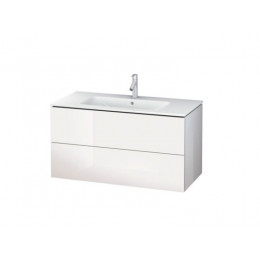 Тумба под раковину, Duravit, L-Cube, шгв 1020*481*550, раковина-необходимо заказать, цвет-белый глянцевый лак