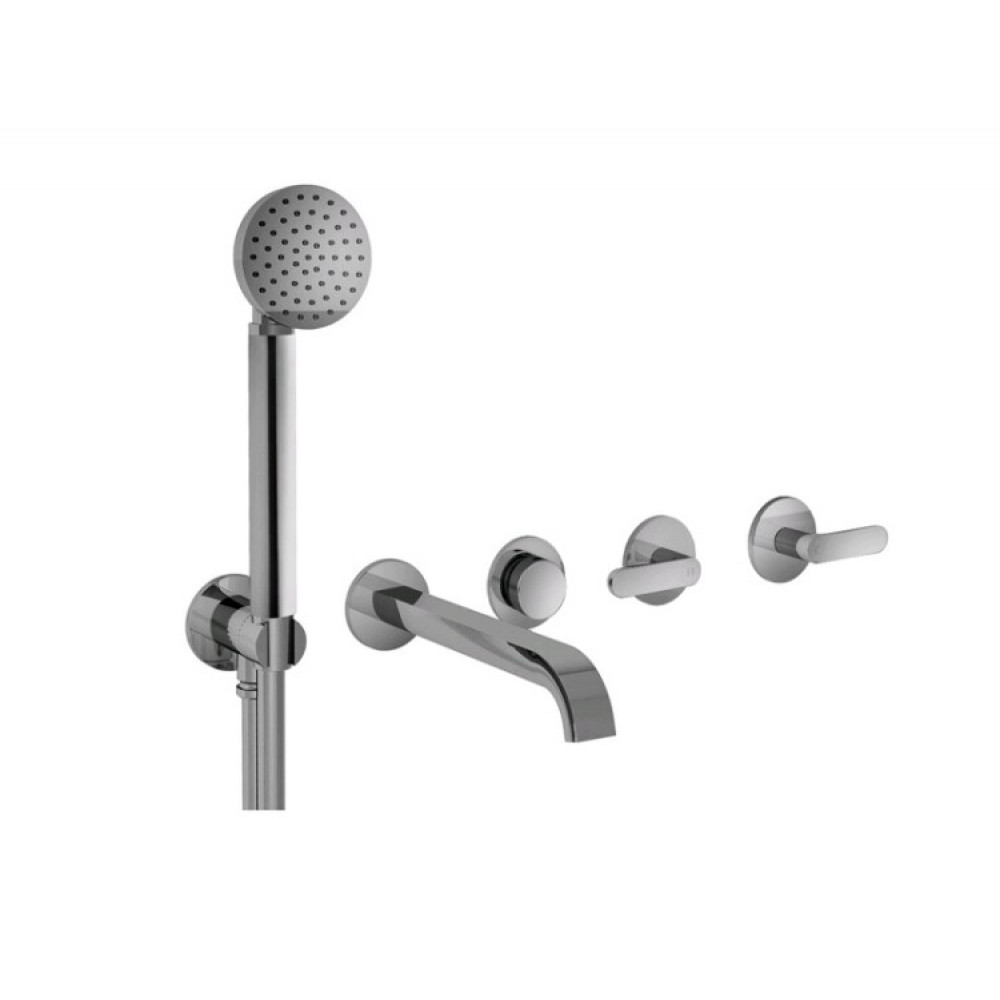 Смеситель для ванны и душа, Fantini, Icona Deco, цвет-хром