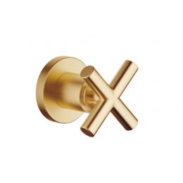 Вентиль, Dornbracht, Tara, запорный, 3/4", цвет-латунь сатинированная (золото 23кт)