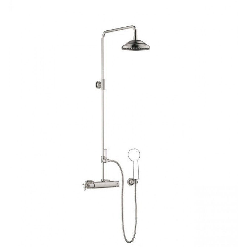 Душевая стойка, Dornbracht, Madison, платина матовая