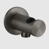 Шланговое подсоединение, Gessi, Shower316, цвет-Black Metal Brushed PVD