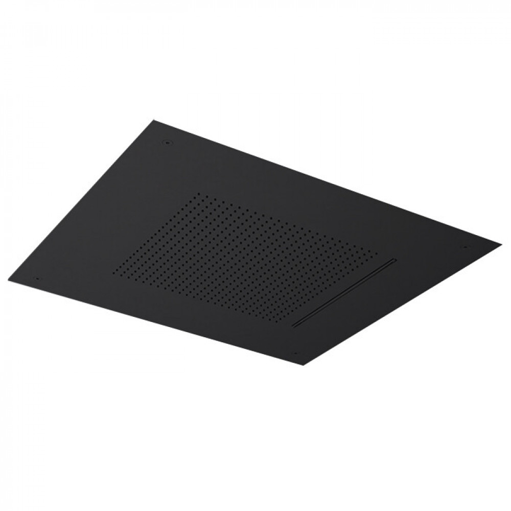 Верхний душ, Almar, Velvet, 498*498, цвет-черный матовый (Товар заказной, возврату не подлежит)