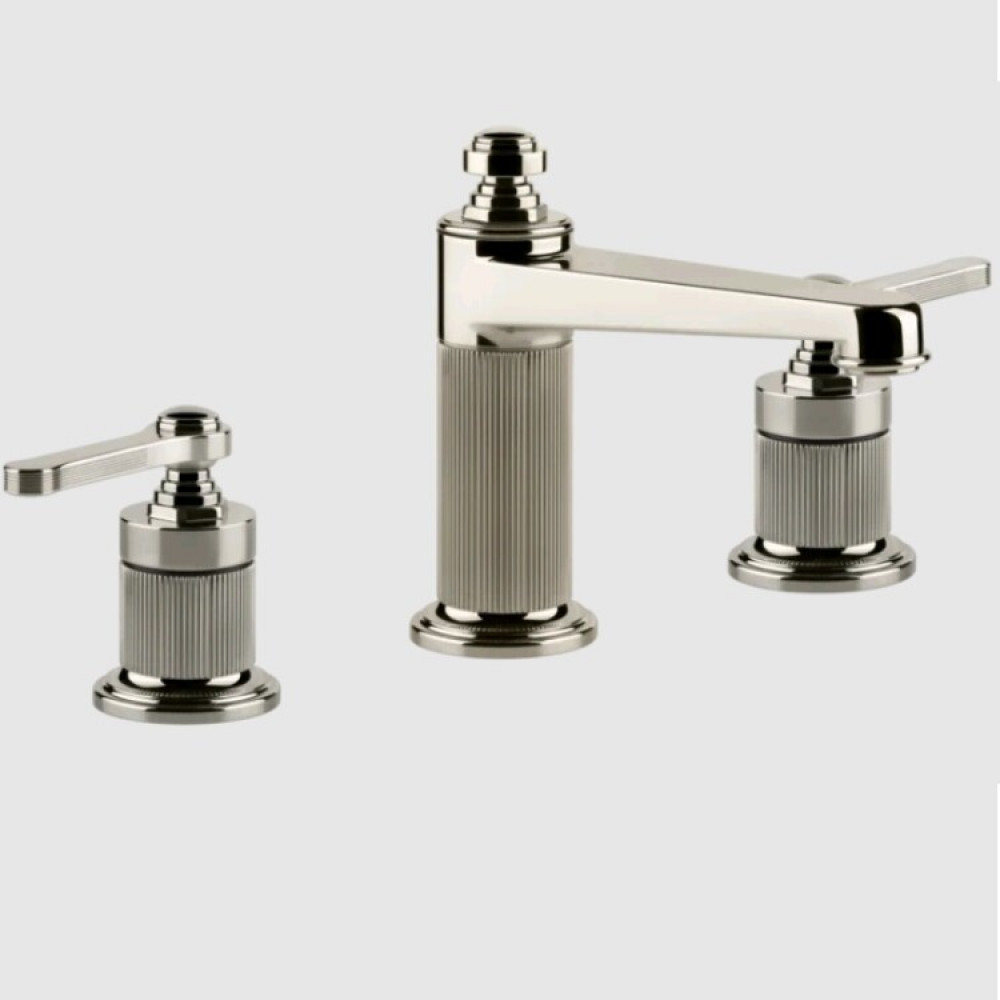 Смеситель для раковины, Gessi, VENTI20, цвет-Nickel PVD