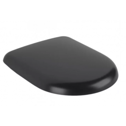 Сиденье для унитаза, Villeroy&Boch, Antao, шг 370*445, CeramicPlus, цвет-Pure Black