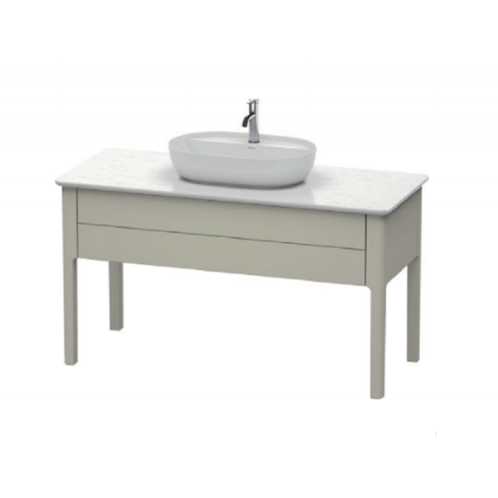 Тумба под раковину, Duravit, Luv, шгв 1338*570*743, раковина-необходимо заказать, цвет-серо-коричневый шелковисто-матовый