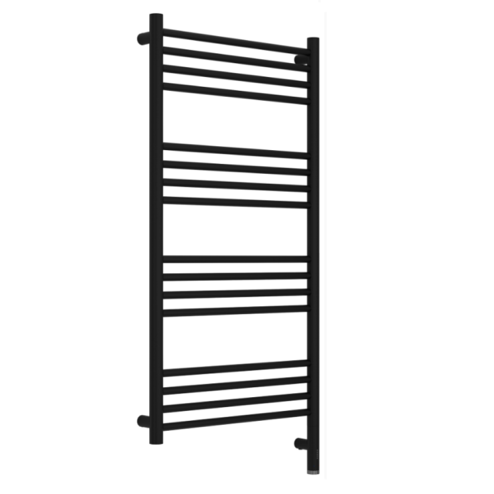 Полотенцесушитель, Сунержа, Богема 3.1, прямая, шгв 532*74*1124, нижнее справа, МЭМ, цвет-черный матовый