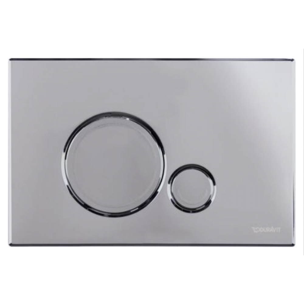 Клавиша смыва, Duravit, DuraSystem, для унитаза, шгв 230*6,5*150,5, цвет-хром