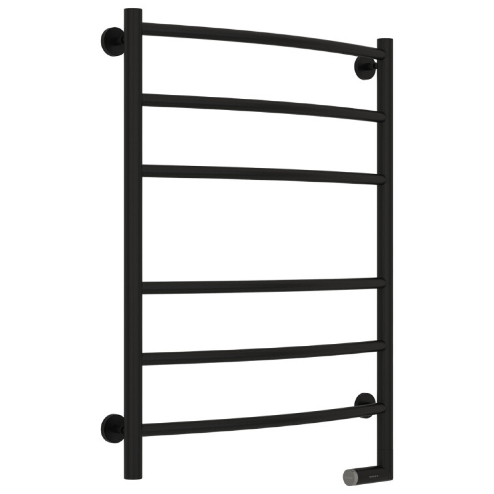 Полотенцесушитель, Сунержа, Галант 2.0, шгв 650*118-133*862, нижнее справа, МЭМ, цвет-черный матовый