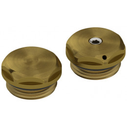 Спускной клапан/заглушка, Сунержа, цвет-бронза состаренная