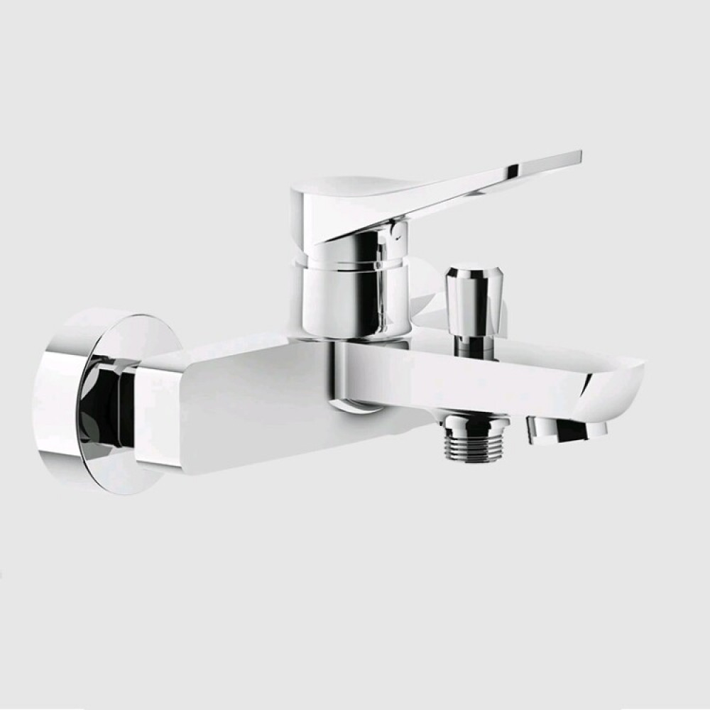 Смеситель для ванны и душа, Gessi, Rilievo, цвет-хром