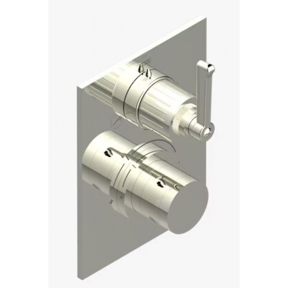 Смеситель для душа, THG, Hamptons with lever handles, на 3 потребителя, цвет-никель PVD