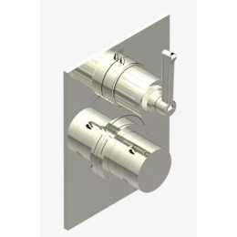 Смеситель для душа, THG, Hamptons with lever handles, на 3 потребителя, цвет-никель PVD