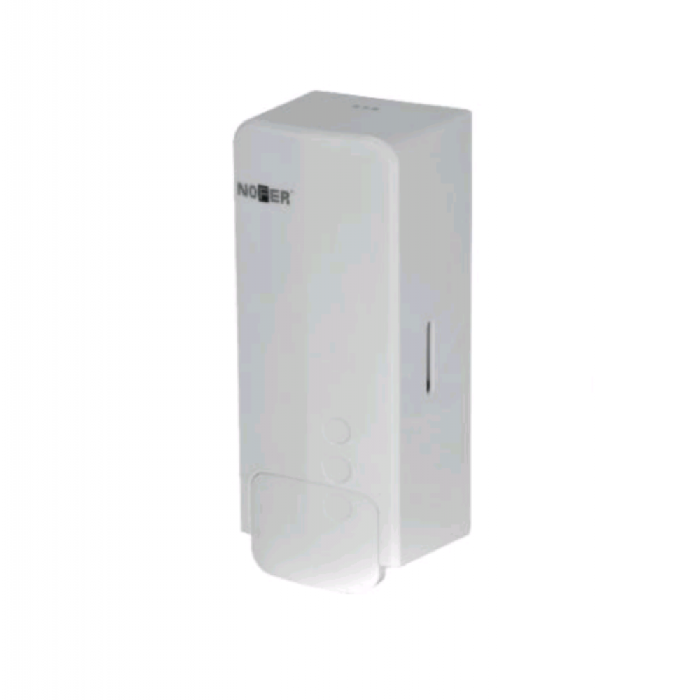 Дозатор для жидкого мыла, Nofer, Classic Evo, шгв 105*95*275, цвет дозатора-белый