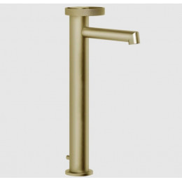 Смеситель для раковины, Gessi, Anello, цвет-Brushed Brass PVD
