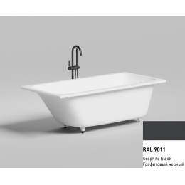 Ванна, Salini, Orlanda Kit, шгв 1700*800*600, цвет-RAL 9011 матовый