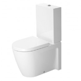 Унитаз напольный, Duravit, Starck 2, шгв 370*630*400, цвет-белый