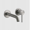 Смеситель для раковины, Gessi, 316 Intreccio, цвет-Steel Brushed