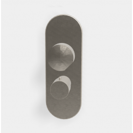 Смеситель для душа, Fima Carlo Frattini, So, на 2/3 потребителя, цвет-никель брашированный