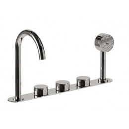 Смеситель для ванны и душа, Carimali, Still-Oh, цвет-хром