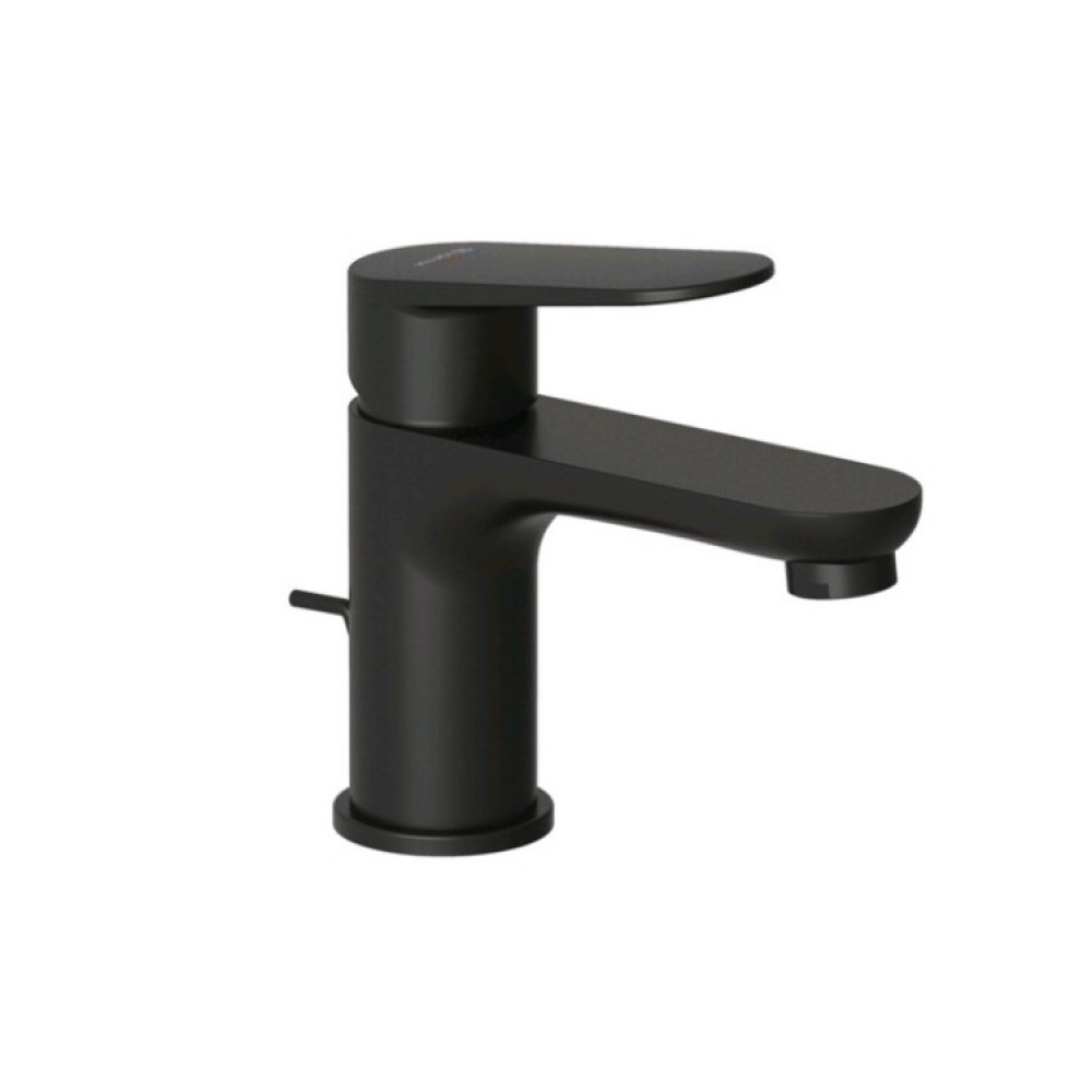 Смеситель для раковины, Kludi, X1, цвет-черный матовый
