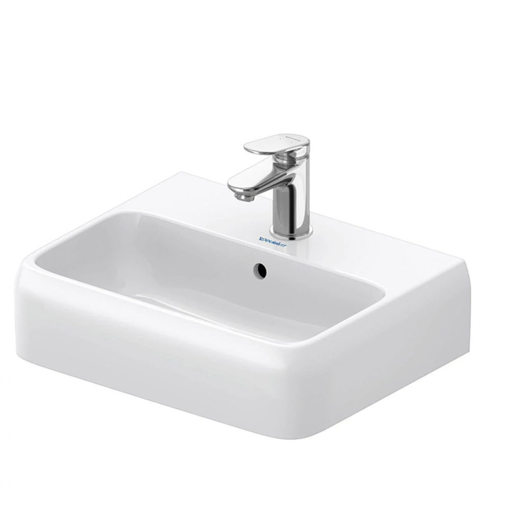 Раковина, Duravit, Qatego, шгв 450*350*145, отверстия для смесителя-1, цвет-белый