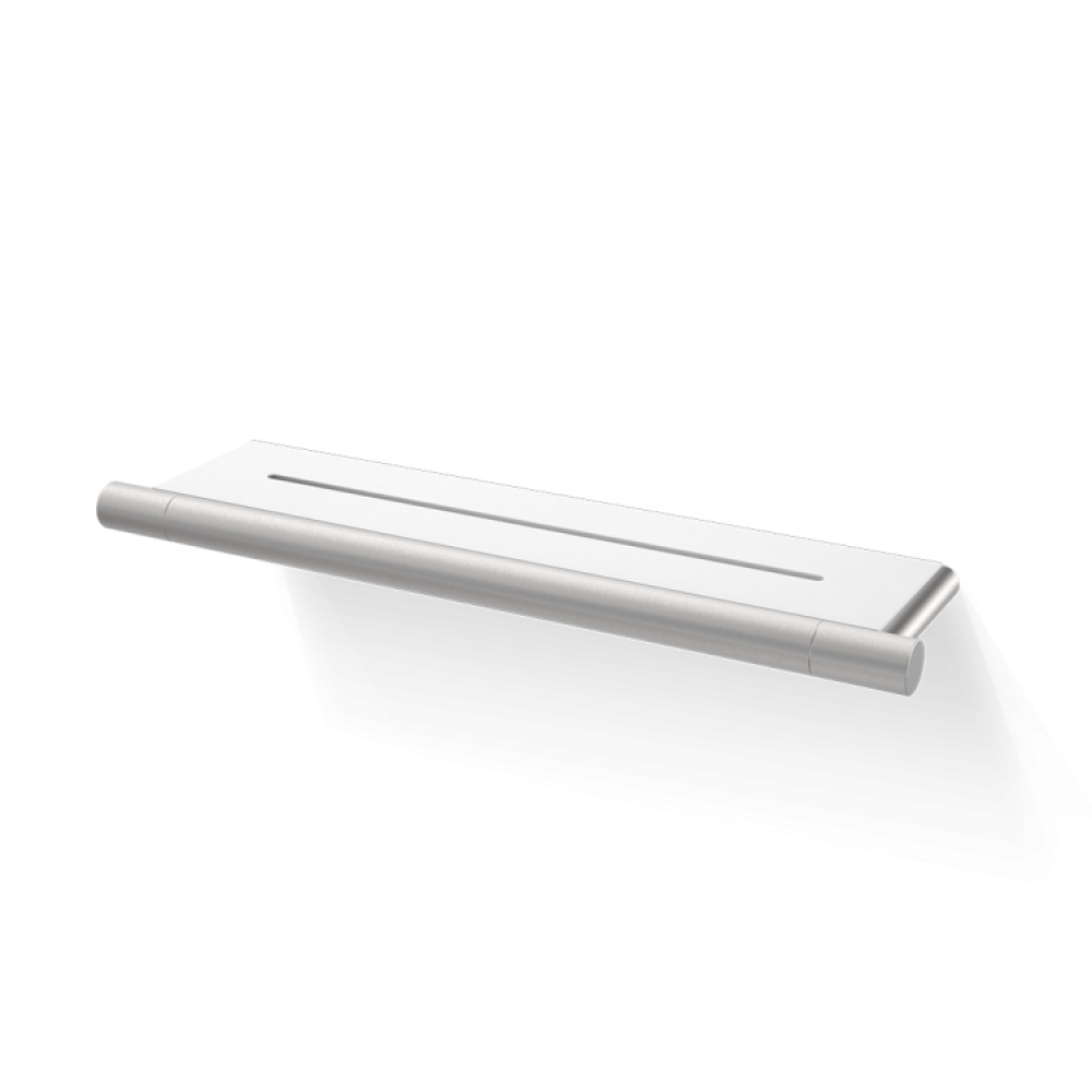 Полка, Decor Walther, Bar, DA, шгв 350*90*20, цвет-сталь матовая/белый