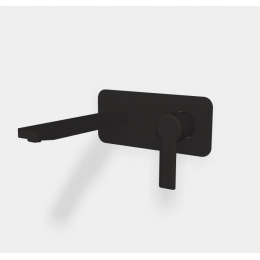 Смеситель для раковины, Fima Carlo Frattini, Mast, цвет-черный матовый