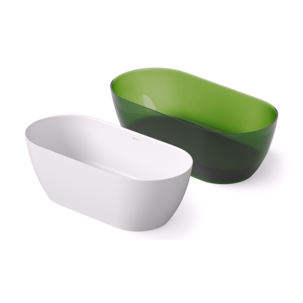 Ванна, DEA Design, Edge, шгв 1700*800*575, цвет-Classic Green