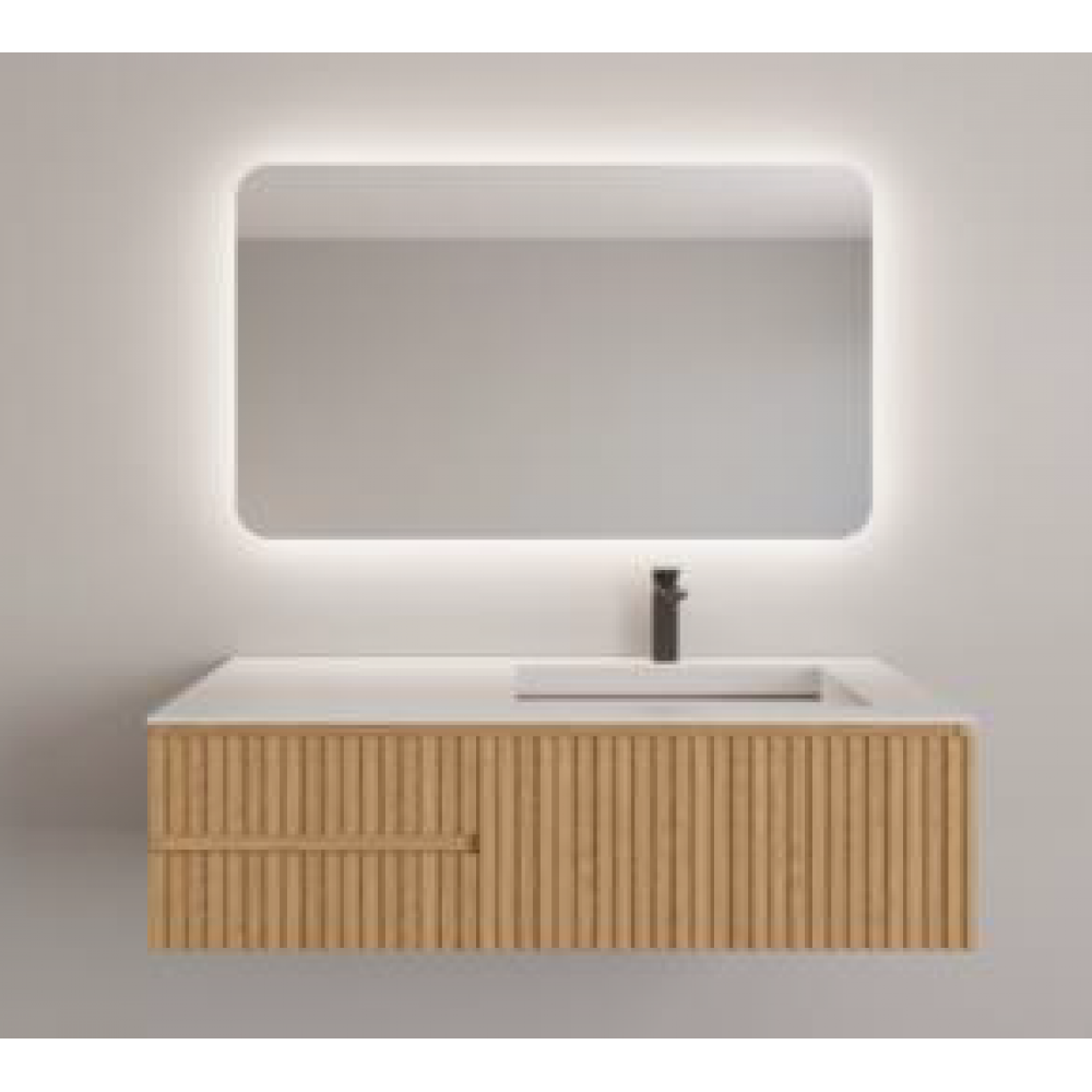 Зеркало, MOBO, Simple, прямоугольное, шгв 1200*24*900, с подсветкой LED, 3000K-6000K