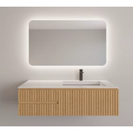 Зеркало, MOBO, Simple, прямоугольное, шгв 1200*24*900, с подсветкой LED, 3000K-6000K