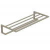Полотенцедержатель, Kludi, VELA R, с полкой-решёткой, шгв 618*262*120, цвет-никель брашированный