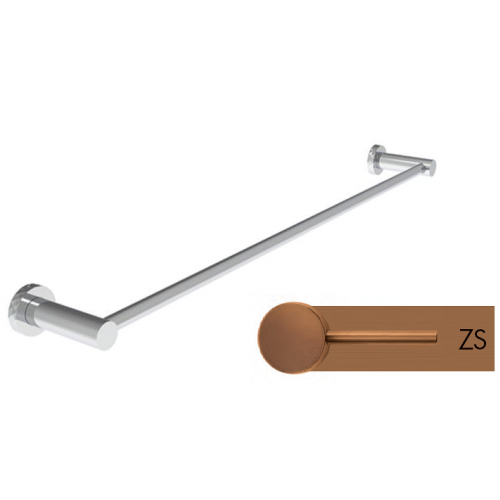 Полотенцедержатель, Fima Carlo Frattini, Accessori, G COLLECTION, шгв 600*84*40, цвет-бронза брашированная янтарная