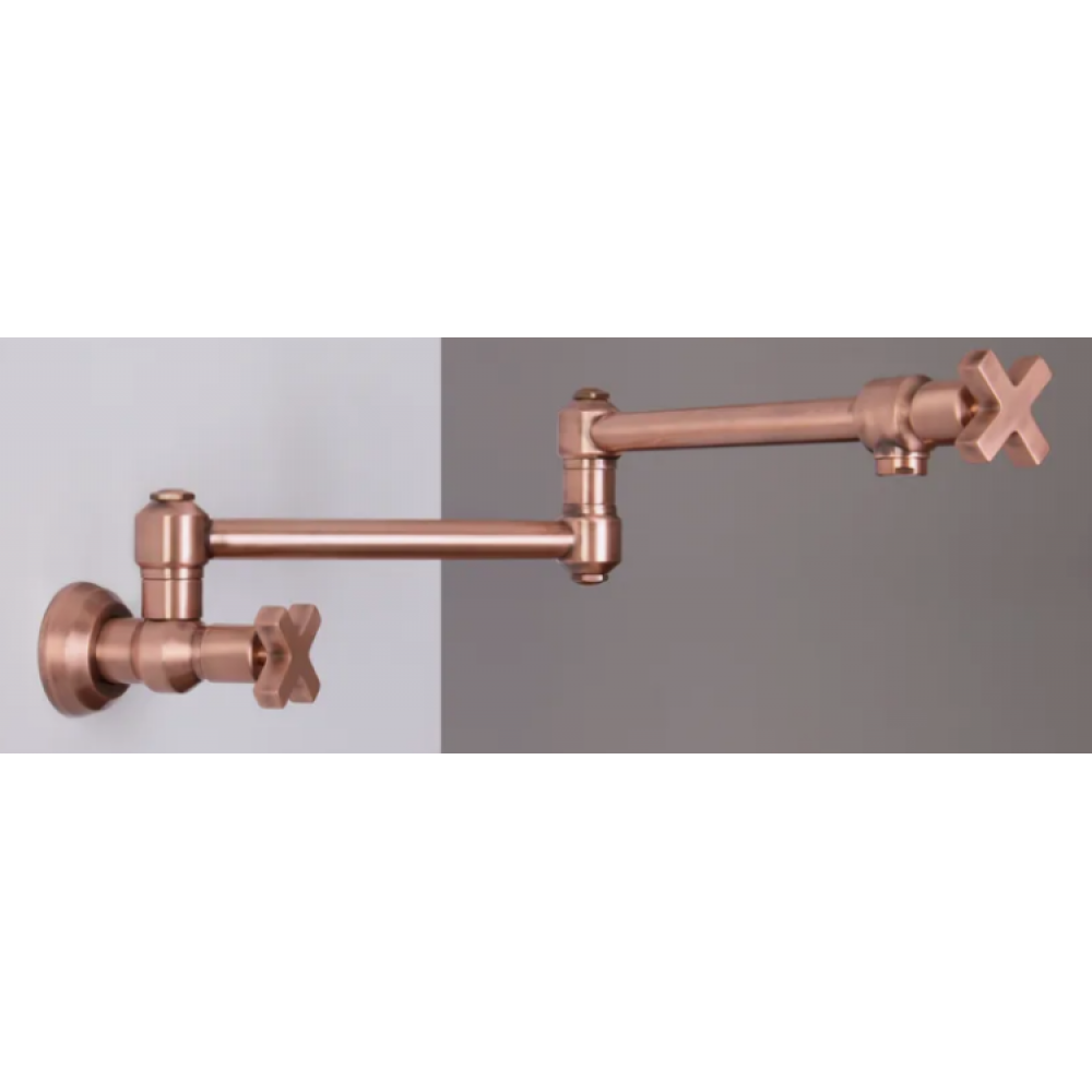 Смеситель для кухни, Nicolazzi, Monte Croce, с запорным краном, цвет-медь (Copper Plated)