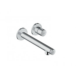 Смеситель для раковины, Hansgrohe, Axor Uno, цвет-шлифованное золото