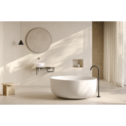 Ванна, Globo, KOI, шгв 1270*1270*530, цвет-белый матовый