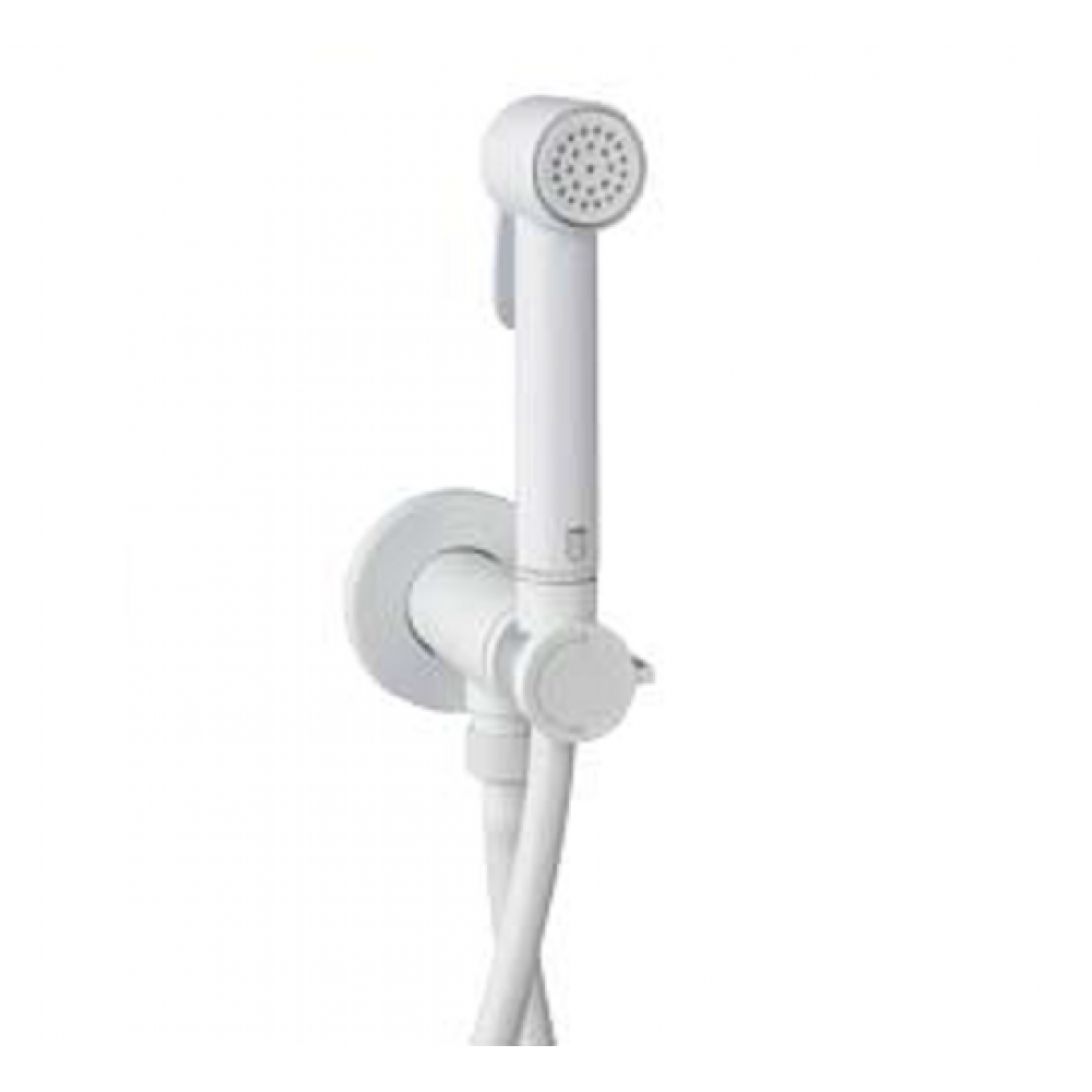 Гигиенический душ, Bossini, Paloma Brass, цвет-белый матовый (ст.арт. E37007.045)