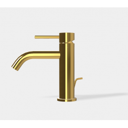 Смеситель для раковины, Fima Carlo Frattini, Spillo Up, цвет-золото