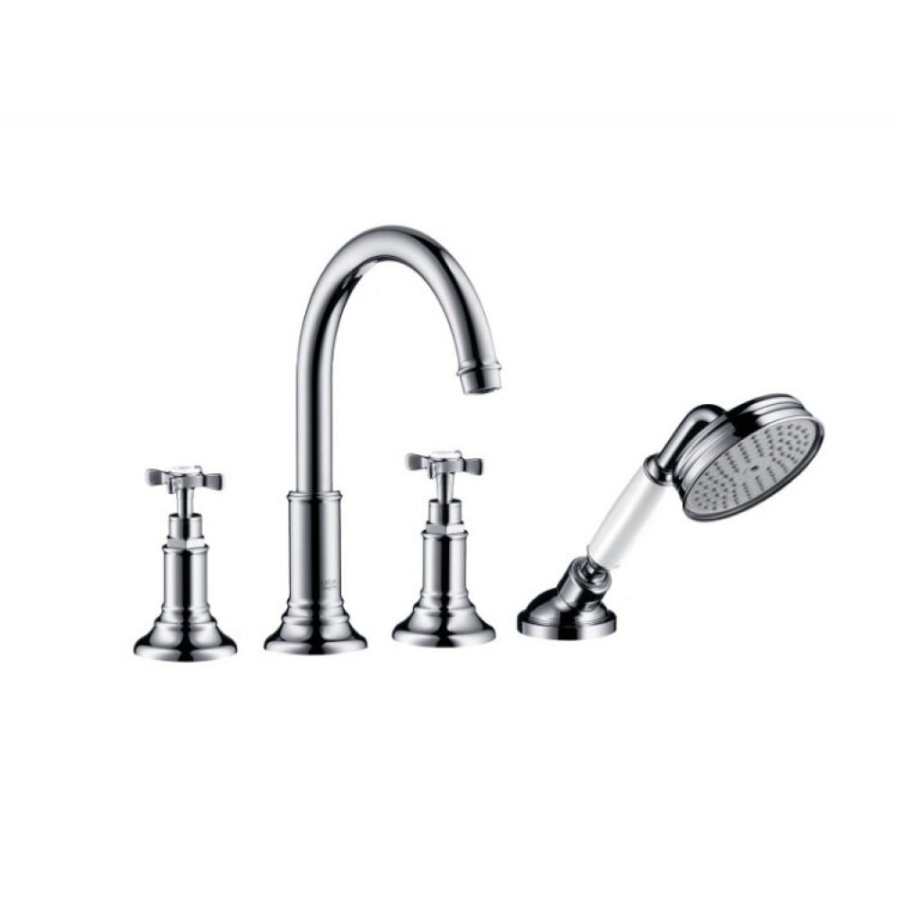 Смеситель для ванны и душа, Hansgrohe, Axor Montreux, цвет-полированное золото